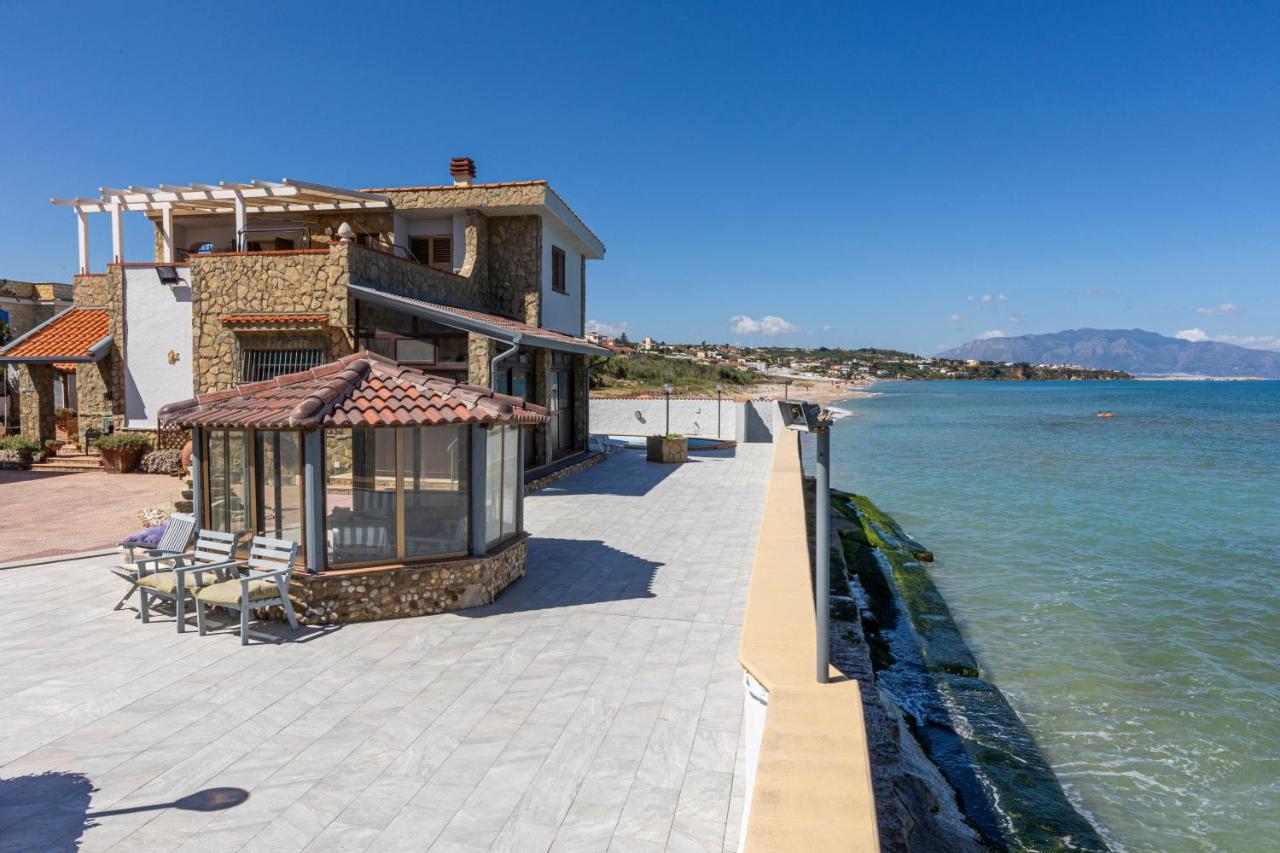 特拉佩托Casa Vacanza Barbera - In Riva Al Mare别墅 外观 照片