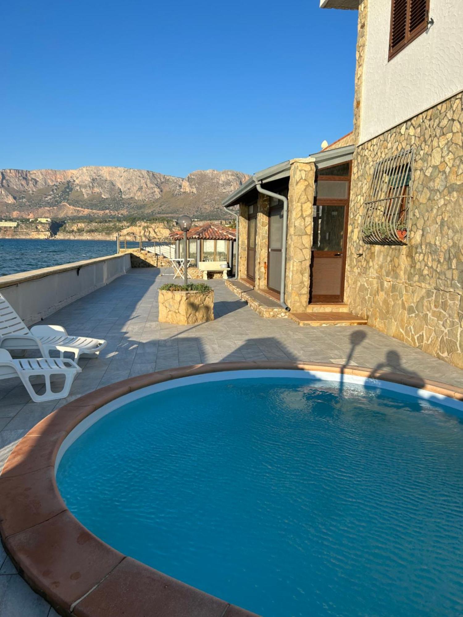 特拉佩托Casa Vacanza Barbera - In Riva Al Mare别墅 外观 照片
